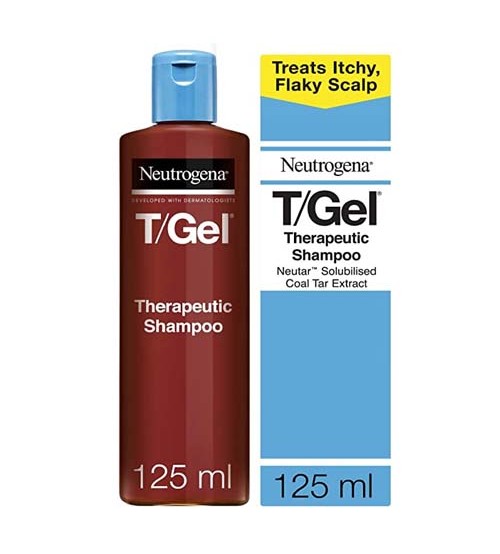 Neutrogena T-Gel Therapeutic Shampoo Treatment for Scalp Psoriasis Itching Scalp and Dandruff 125ml